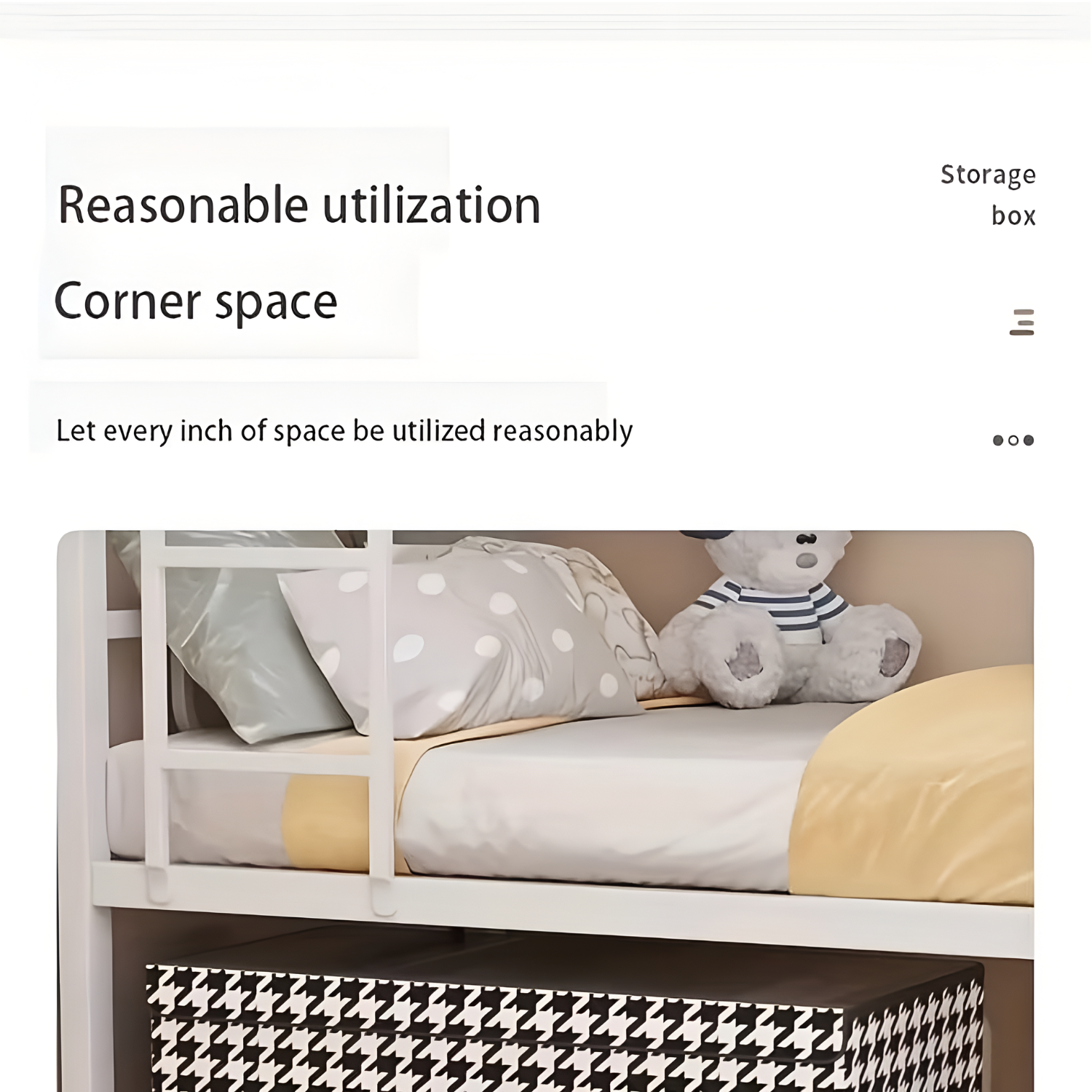 Under Bed Storage Box with Wheels and Lid for Home Organization Use