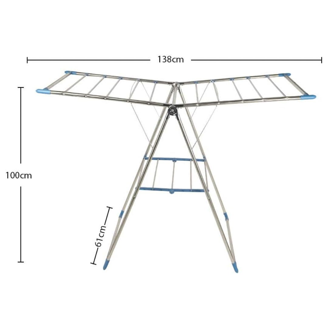 Stainless Steel Heavy Duty Clothes Airer Drying Rack in Qatar – Qmax Qatar