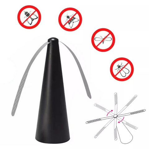 Mosquito Repellent Fan - Electric Insects Fly Away Fan