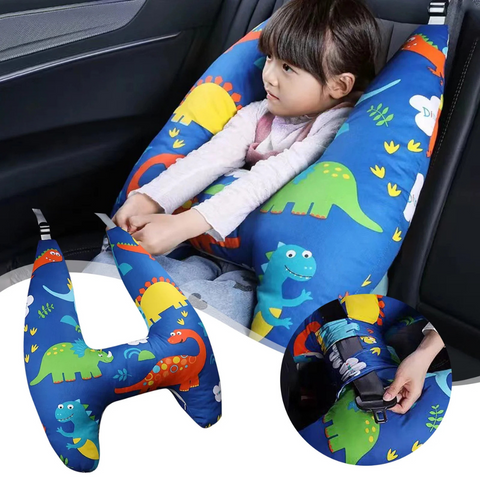 Car Seat Travel Sleeping Pillow for Head Neck & Body Support