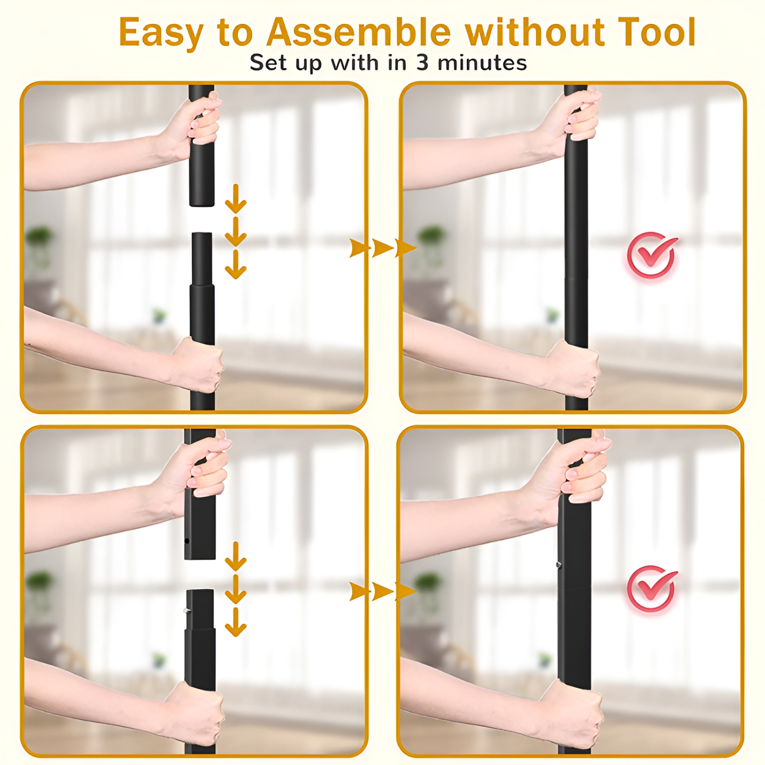 Heavy Duty Clothes Rack with Wheels