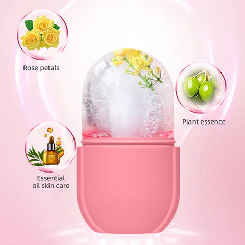 Silicone Ice Roller Massager for Face Glow & Skin Care