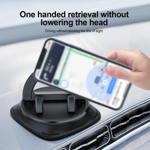 Car Dashboard Mount 360° Rotatable Non-slip Mobile Phone Holder