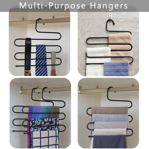 Multi-functional Space Saving Pants Rack