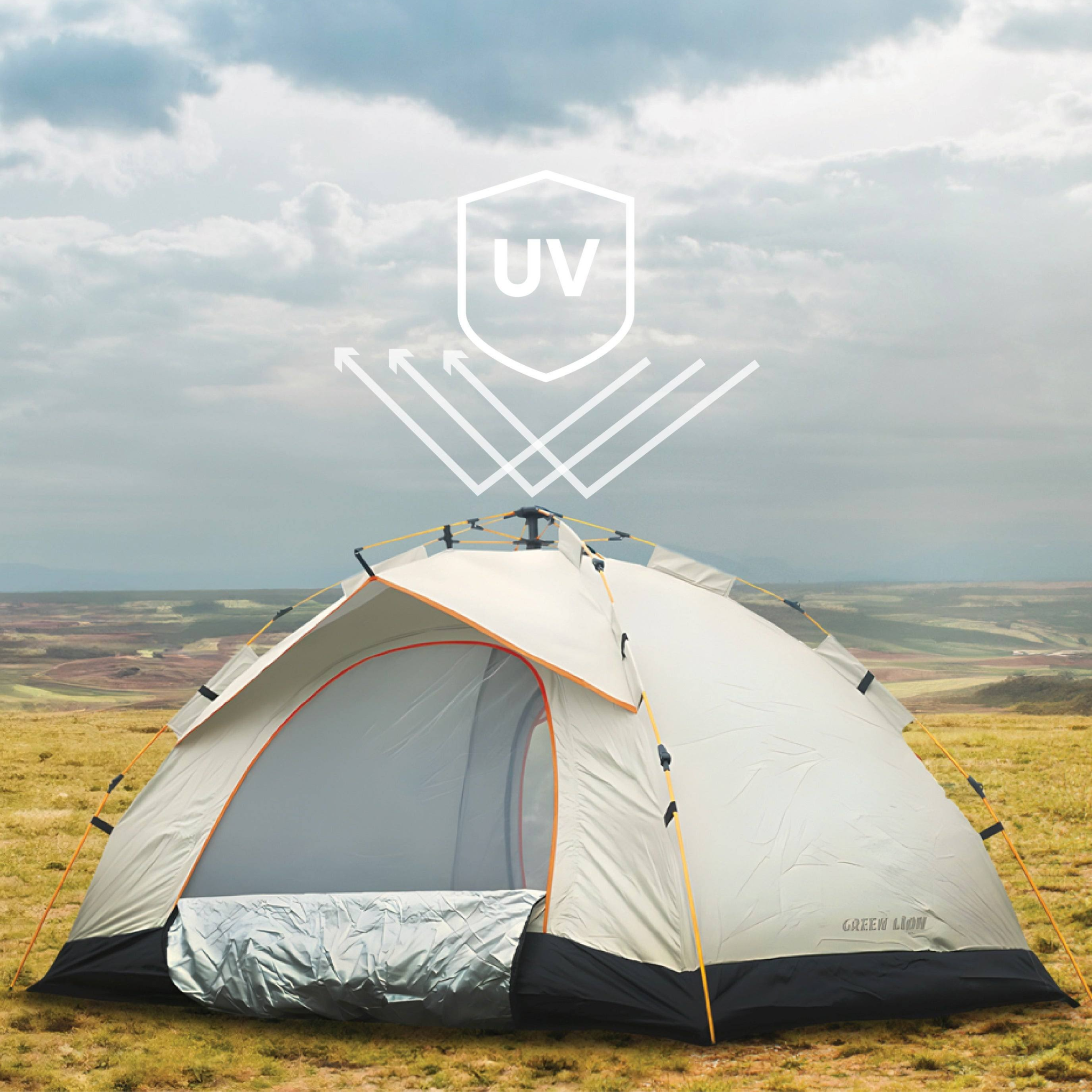 Green Lion GT-3 Camping Tent for 3-4 People