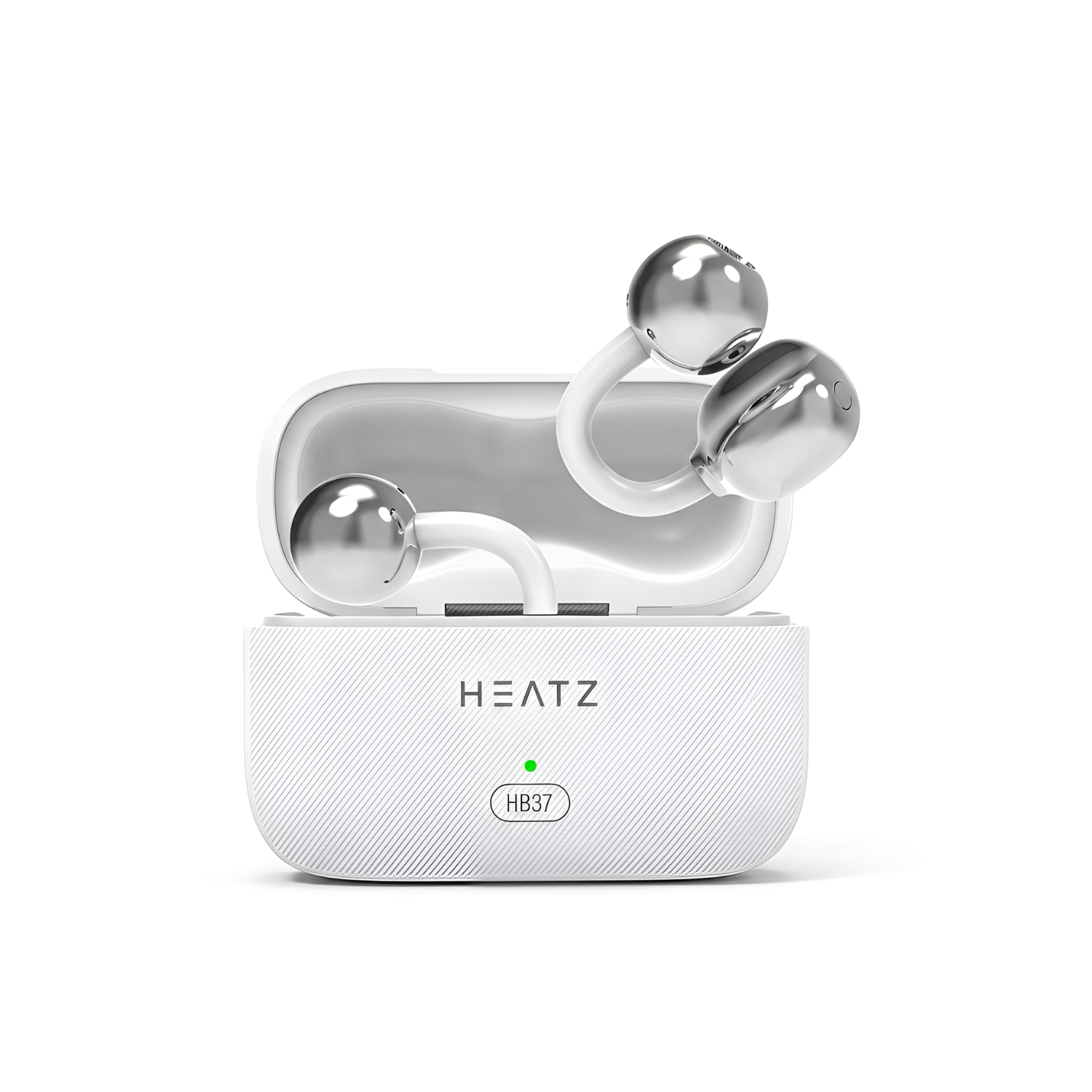 Heatz HB37 Wireless Clip-On Earbuds