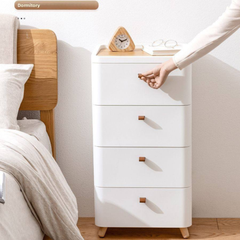 Modern Bedroom Chest of Drawers, Bedside Storage Shelves for Home