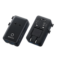 Anker Nano Travel Adapter 5-in-1 20W Multi-Port Compact Wall Charger Pack