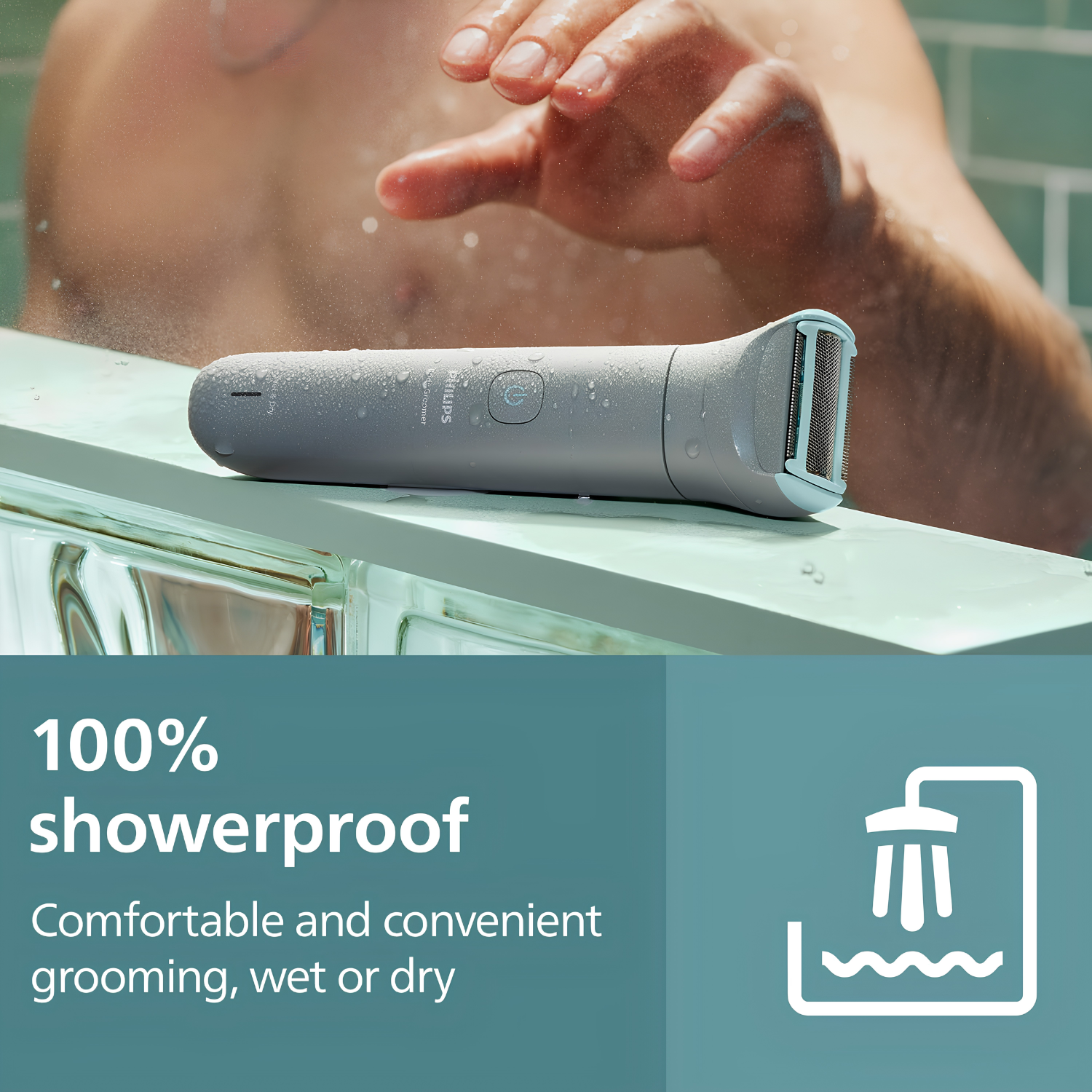 Philips Body Groomer 3000 Series – Body and Balls, Skin Friendly Intimate Trim and Shave