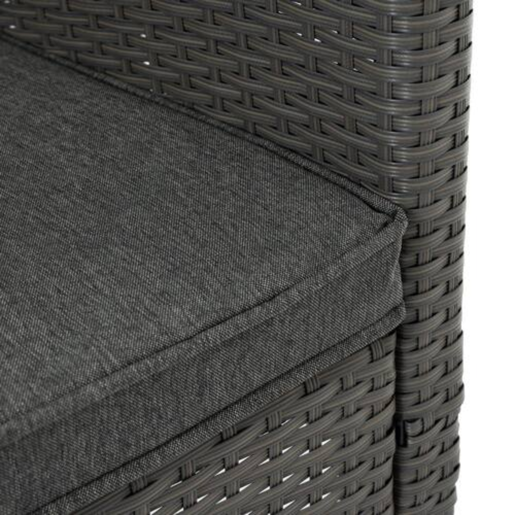 4 Seater Patio Outdoor Furniture Set, 4 Person Cushion Sofa Chairs with Center Coffee Table