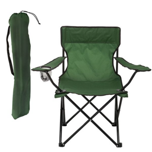 Folding Camping Chair with Cup Holder