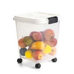 Airtight Rice Storage Container, Grain Storage Box, Rice Bucket for Kitchen