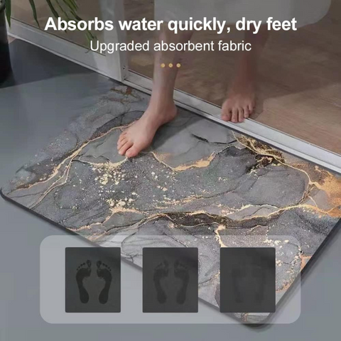 Super Absorbent Quick Drying Non-slip Bathroom Floor Mat [Rectangular 50x80 CM]