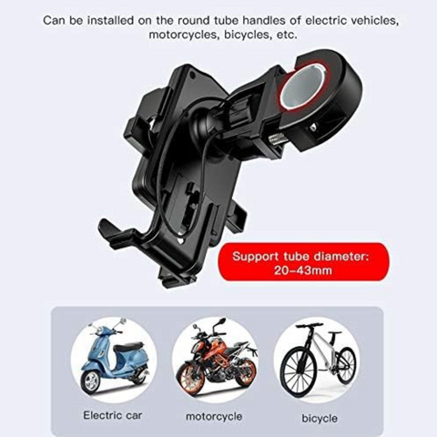 Mobile Phone Holder Mount for Bike and Bicycle - Yesido C94