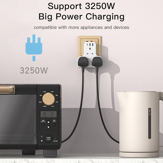 Smart Power Socket Hub with USB PD QC Fast Charging - Yesido MC15