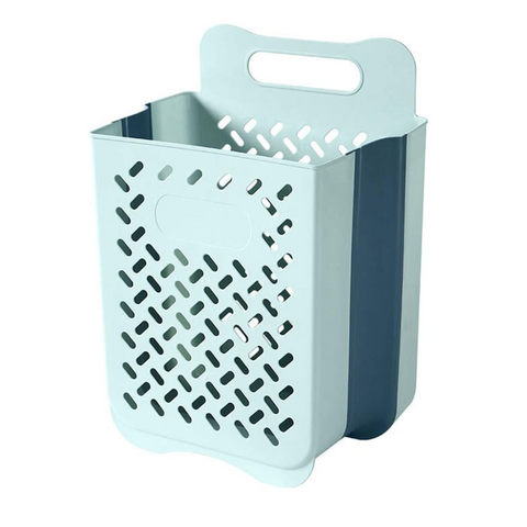 Wall Mounted Collapsible Space Saving Laundry Basket