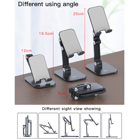 Desktop Mobile Phone Stand Aluminum Alloy Tablet Holder - Yesido C104