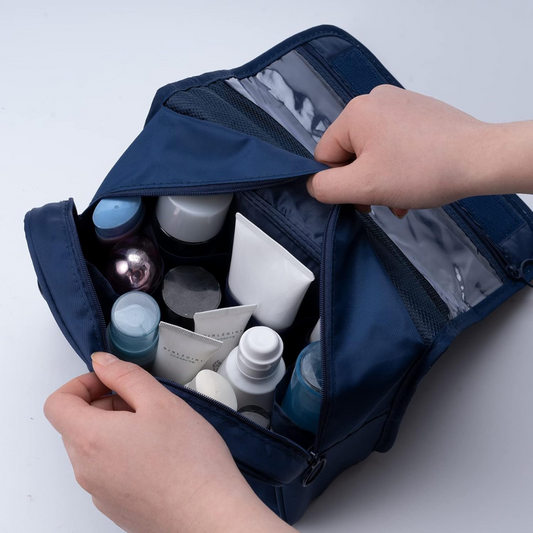 Cosmetics Storage Organizer Toiletry Bag for Travelers