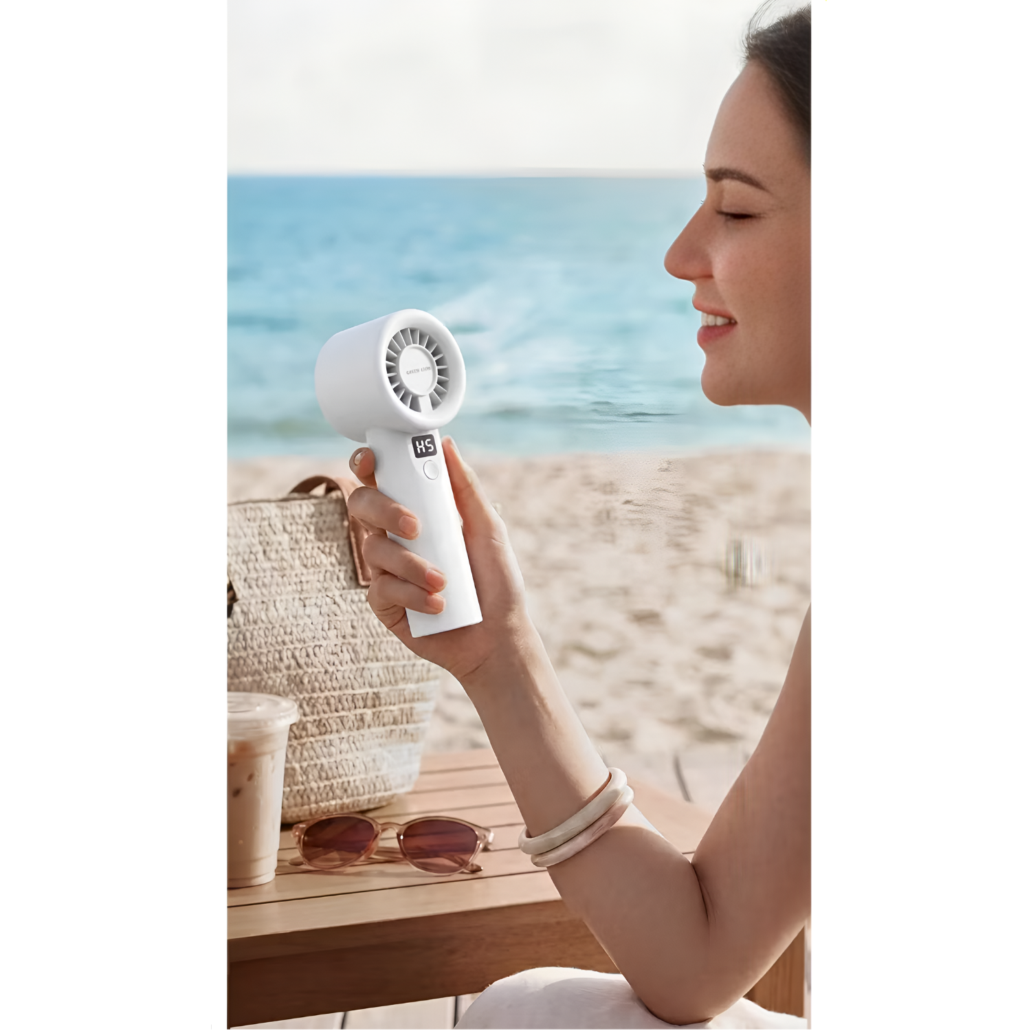 Green Lion Wind Mate Handheld Fan