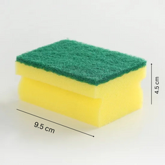 Sponge Scrubber Scouring Pad (Pack of 3 Pieces)