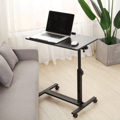 Adjustable Overbed Laptop Stand Table