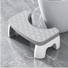 Bathroom Toilet Stool, 35° Ergonomic Toilet Footstool