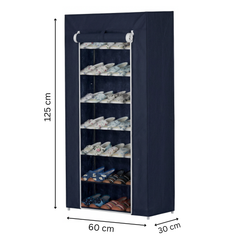 7 Layer Fabric Shoe Storage Rack