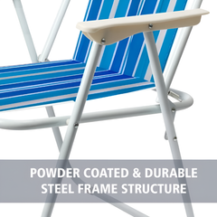 Folding Outdoor Relax Chair for Garden, Beach and Camping
