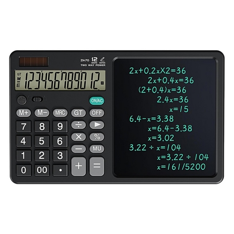 12 Digit Calculator with Handwriting Notepad and Stylus Pen