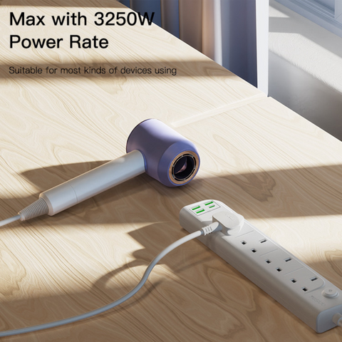 3250W Power Socket Extension - 15W Fast Charging Power Hub Yesido MC21