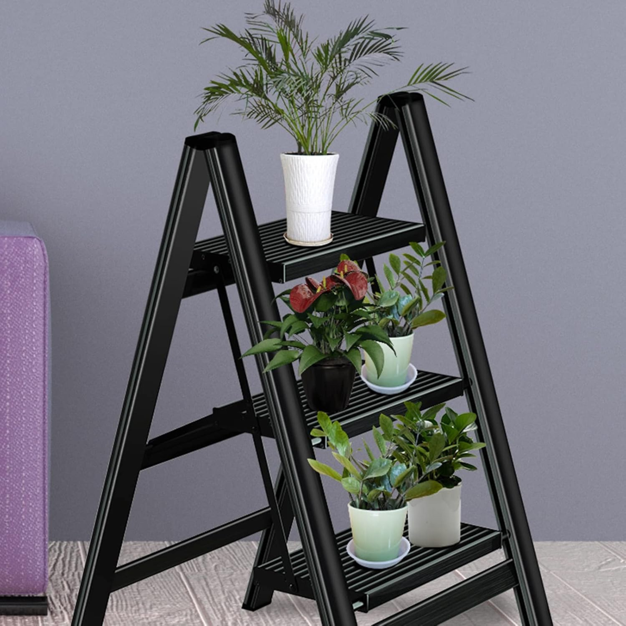 Multi-Purpose Folding 4 Steps Household Ladder in Qatar – Qmax Qatar