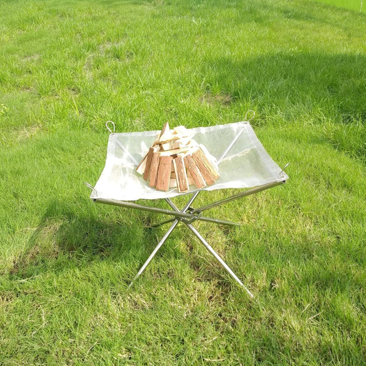 Green Lion Portable Fire Pit Bonfire Stand for Outdoor Camping