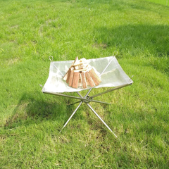 Green Lion Portable Fire Pit Bonfire Stand for Outdoor Camping