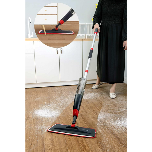 Spray Mop with Removable Microfiber Pad