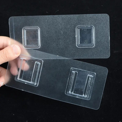 Wall Mounted Transparent Sticky Double Sided Adhesive Hooks
