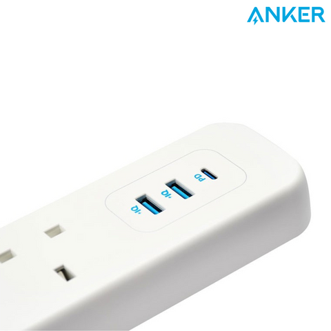 Anker PowerExtend 6 IN 1 Power Strip - WHITE A9136K21