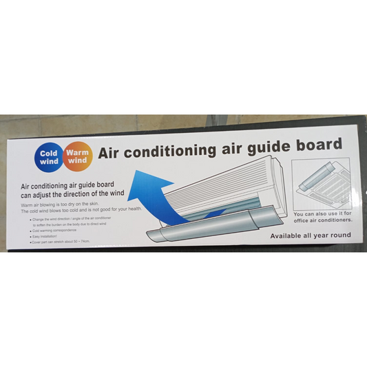Adjustable AC Deflector for Split AC, Max Width 74cm