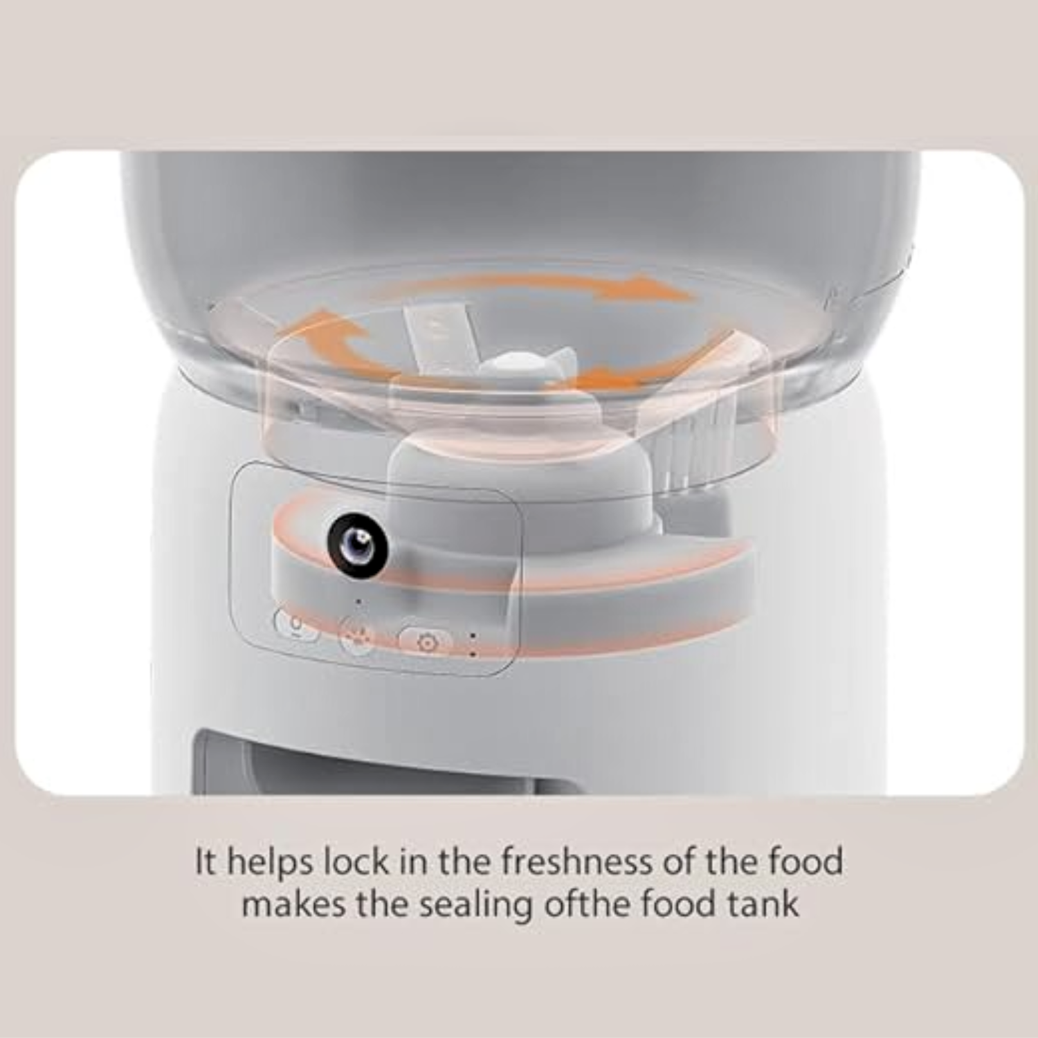 Green Lion Smart Pet Feeder for Cats with Stainless Steel Bowl