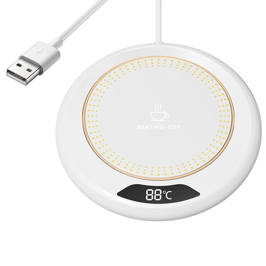 Coffee Mug Warmer, Constant Temperature Coffee Cup Heater Thermostat White