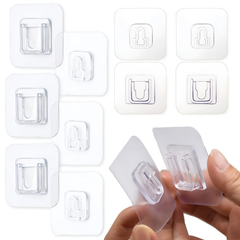 Double Sided Self Adhesive Wall Hooks Heavy Duty Sticky Hooks