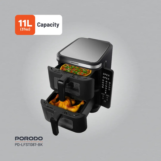 Porodo Lifestyle 11 Liter Double Stack Air Fryer