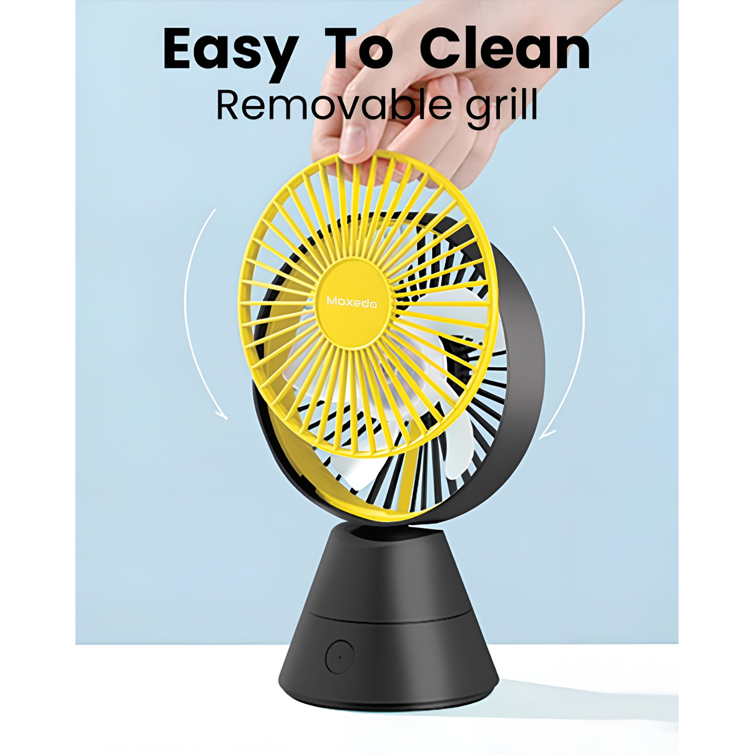 Moxedo Rechargeable Desktop Mini Portable Fan