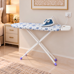 Folding Ironing Board with Iron Rest 80 × 30 × 110 cm