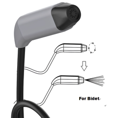 Portable Rechargeable Bidet Sprayer with Night Light