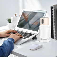 Portable Desktop Humidifier 300ml with LED Night Light and Timer