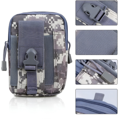 Tactical Waist Pouch with Survival Kit for Camping, Trekking and Outdoor