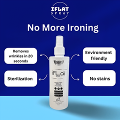 iFlat Spray Ironing-free Instant Fabric Wrinkles Remover For Clothes 250ml