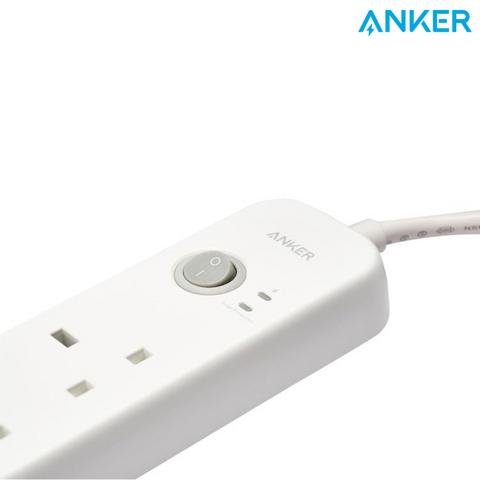 Anker PowerExtend 6 IN 1 Power Strip - WHITE A9136K21