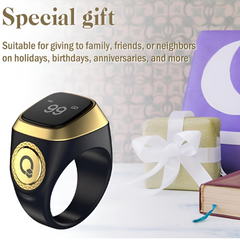 iQibla Zikr Ring - Smart Tasbih Tally Counter Ring