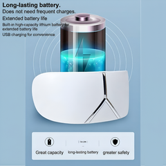 Smart Eye Massager Sleep Mask ,Rechargeable Eye Relaxation Device